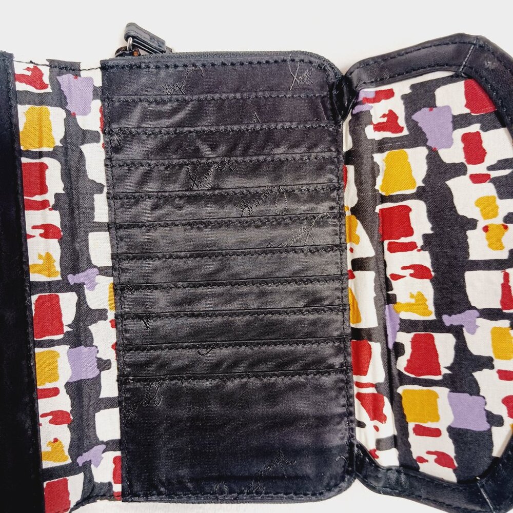 NWT Vera Bradley Ultimate Wristlet Wallet - Painted Feathers (Retired) Versatile - Picture 12 of 15
